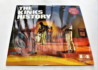 The Kinks History Vol 1 1970 Pye Ldvs 17184 Rock 33rpm 2 Lps De Import Gate Nm -