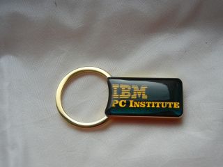 Vintage 1990s Ibm Pc Computing Keychain Key Ring Orig Wrap & Box