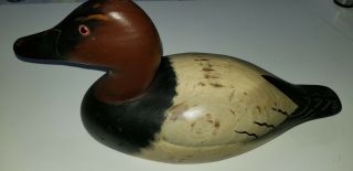 Stoney Point Decoys Decorative 1986 Canvasback Decoy.  Signed & Numbered.  Sh