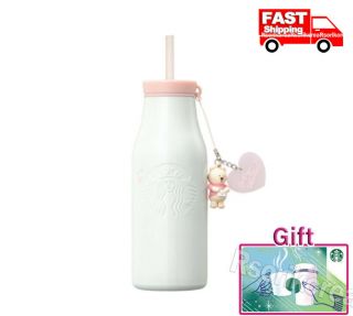 Starbucks Korea 2019 Ss Love Letter Daily Straw Water Bottle 473ml Waterbottle