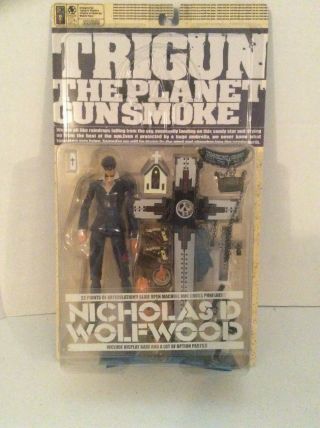 Kaiyodo Trigun The Planet Gunsmoke Nicholas D Wolfwood Figure