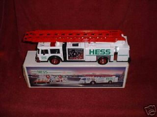 1989 Hess White Firetruck