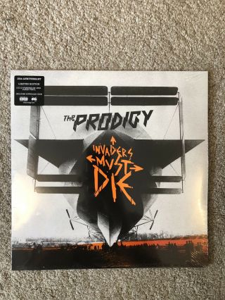 The Prodigy - Invaders Must Die Clear Double Vinyl Lp - 10th Anniversary.