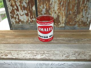 Vintage Amalie - Pennsylvania Motor Oil One Quart - Full Can -