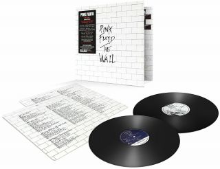 Pink Floyd The Wall 2018 Remaster 2 X 180g Vinyl Lp Set David Gilmour