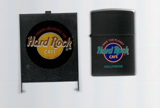 1999 Hard Rock Cafe,  Hollywood Black,  Zippo Lighter