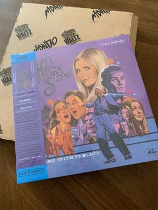 Buffy Mondo Once More With Feeling Lp Sweet Blue/red Swirl Vinyl