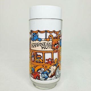 GREAT MUPPET CAPER McDonald ' s Drinking Glass Cup HAPPINESS HOTEL Jim Henson 1981 4