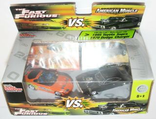 The Fast & Furious American Muscle Etrl 1995 Toyota Supra Vs.  1970 Dodge Charger