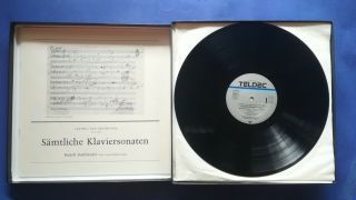 Beethoven The Piano Sonatas Rudolf Buchbinder 12 LP Teldec 411710 Stereo 2