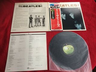 Beatles ‎– Meet The Beatles Lp Vinyl - Japan Press,  Obi (eas 80562)
