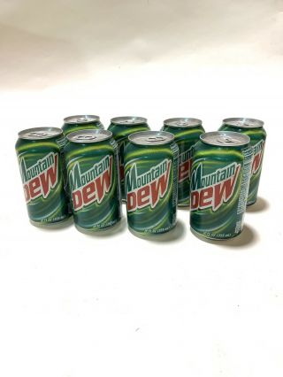 Vintage Pepsi Mountain Dew Soda Pop Can 6 Six Pack Empty never filled 4