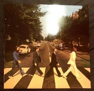 The Beatles " Abbey Road " Red Vinyl Australia Pcso 7088 Stunning
