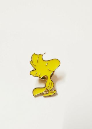 Peanuts Woodstock Button Pin