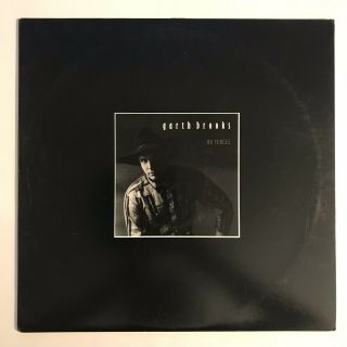Rare Garth Brooks No Fences Vinyl Lp 1990 Us Capitol Columbia House Ex