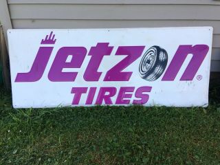 Vintage Jetzon Tires Sign