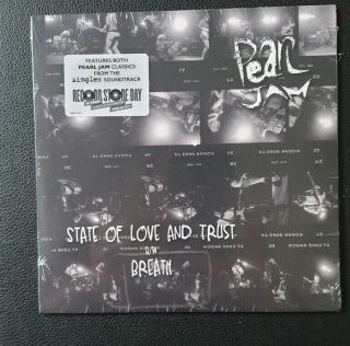 Pearl Jam State Of Love And Trust Rsd☆limited Edition ☆ Condition☆
