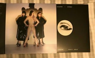 SLEATER - KINNEY - The Center Won ' t Hold - SIGNED autographed vinyl LP record 8