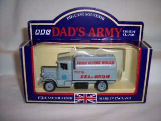 FOUR LLEDO PROMOTIONAL DAD’S ARMY VEHICLES SALVATION ARMY FIRE ENGINE MIB 5