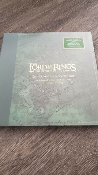 The Lord Of The Rings Return Of The King Complete Vinyl Recordings Green Box