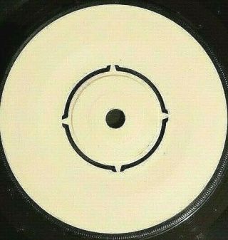 U.  K.  Subs - Stranglehold - Uk 7 " Gem 45 - Blank White Label From 1980