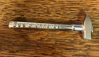 Vintage See’s Candies 3” Hammer – Metal – For Breaking Toffee And Brittle