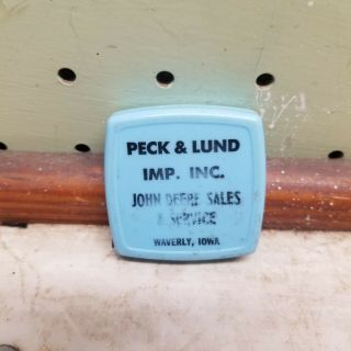Peck & Lind Implement Inc.  Waverly Iowa John Deere Dealership Tape Measure 2