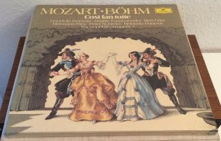 3 Lp / Mozart / Bohm / Janowitz / Cosi Fan Tutte / Dg Box 2740 206 /