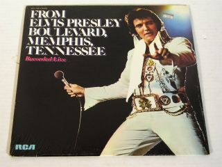From Elvis Presley Boulevard,  Memphis Tennessee - 1976 Us Lp -