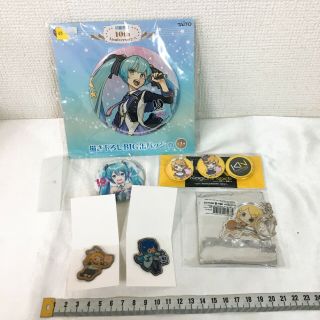Vocaloid Hatsune Miku 10th Anniversary Can Badge Pins Strap Japan Anime X29