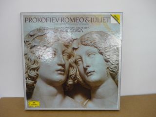 423 268 1 Prokofiev Romeo & Juliet Ozawa Boston Dg Digital Stereo 3lp Box Nm