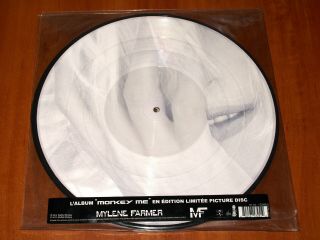 Mylene Farmer Monkey Me 2x Lp Picture Disc Ltd Polydor Vinyl France 2013