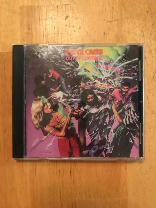 Peter Criss Out Of Control Cd Rare Post - Kiss Solo Album