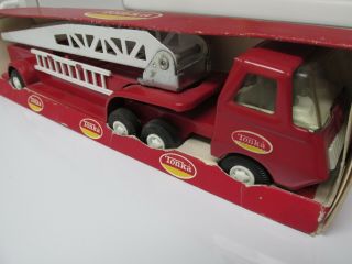 Tiny - Tonka No.  675 Aerial Hook and Ladder Fire Engine Truck 3