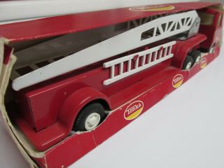 Tiny - Tonka No.  675 Aerial Hook and Ladder Fire Engine Truck 4