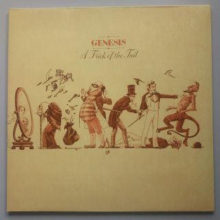 Genesis - A Trick Of The Tail Vinyl Lp,  Inner Uk Press Gatefold Sleeve Ex,  /ex,
