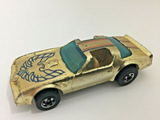 Hot Wheels - Hot Bird - Blackwall 1979 - Golden Machines Pontiac Firebird