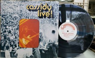 David Cassidy - Live Bell Lp 1312 Nm - Rock White Label Promo
