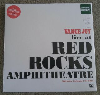 Joy Vance - Live At Red Rocks Amphitheatre Vinyl 2 Record Set Poster