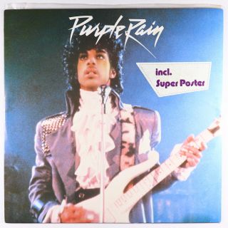 Prince - Purple Rain 12 " - Warner Bros.  - Modern Soul Vg,  Poster Mp3