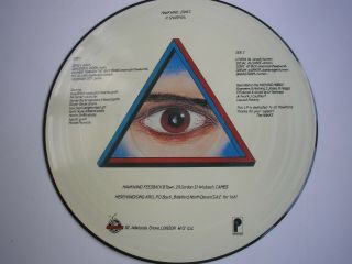 HAWKWIND Zones picture disc UK LP 1983 ex, 2