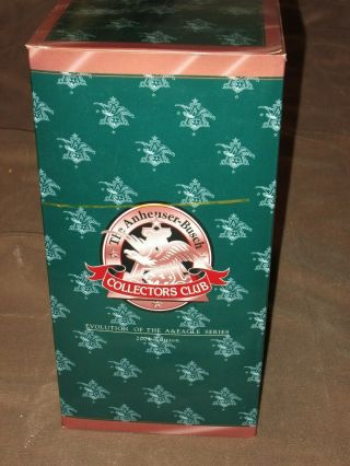 Ab Anheuser Busch Budweiser Collectors Club 2004 Cb30 Evolution Of The A & Eagle