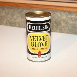 Heublein Velvet Glove Malt Liquor Flat Top/pull Tab - Hamm 