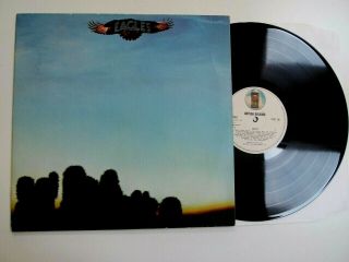 The Eagles S/t 1972 Lp Vinyl Self Titled First Album Uk Asylum Sytc101
