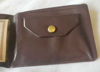 Vintage Campbell ' s Soup Brown Lassie Wallet With Membership Card 5