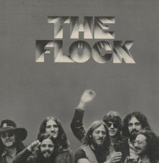 The Flock - S/t First Album 1969 Uk Cbs Lp.  Ex