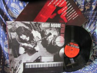Gary Moore " After Hours " Uk Vinyl Lp C/w Pic Inner Sleeve - Virgin V 2684