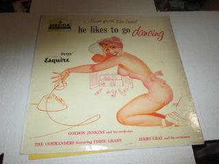 He Likes To Go Dancing - Music For The Boy Friend Decca Lp Petty Girl Cover Beauty