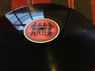 Kraftwerk Die Mensch Maschine Vinyl - First Press - 1 C 058 - 32 843 Rare