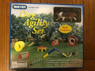 Breyer Dog Agility Set - Retired